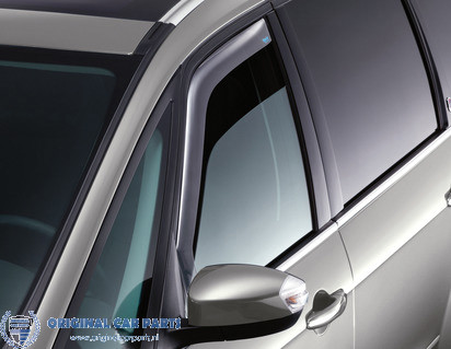 Ford Galaxy 04/2006 - 12/2014 ClimAir, wind deflector for front door  windows, light grey - Original Car Parts