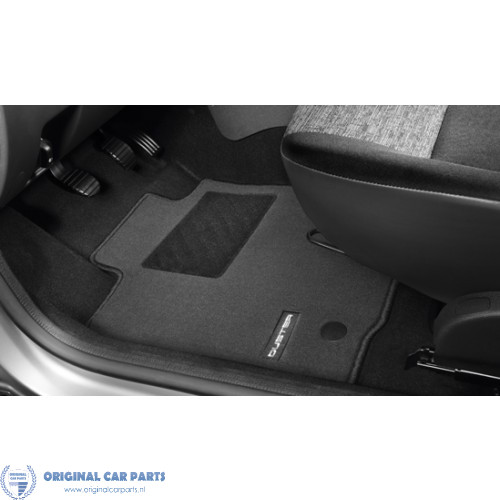 Dacia Duster 2010 - textile 4x4 mats - (RHD) floor monitor Original 2018 Car Parts