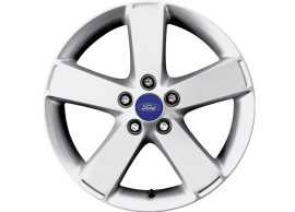 ford-alloy-wheel-17-inch-5-spoke-design-silver-machined-front 1476108